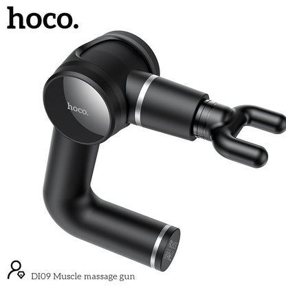 HOCO DI09 Fascia Gun Muscle Massager Black Color - hocotech