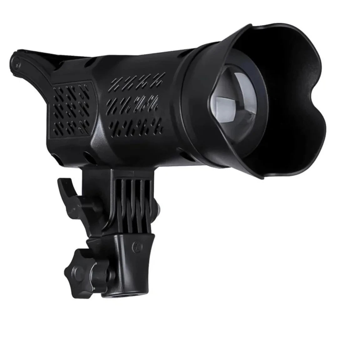 FSD-168 RGB Lighting Spotlight – Adjustable Head, Remote Control, Multi-Color Studio Light