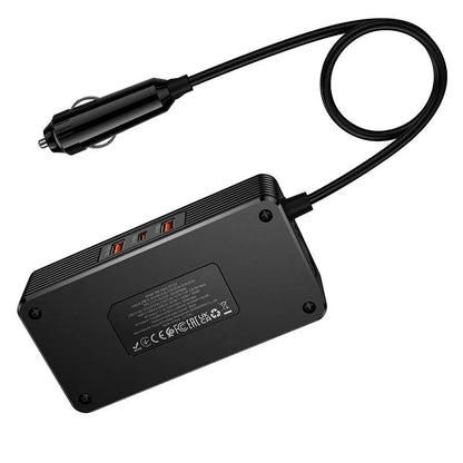 Hoco Z66 Car Voltage Converter — PD66W 1C2A Fast Charging