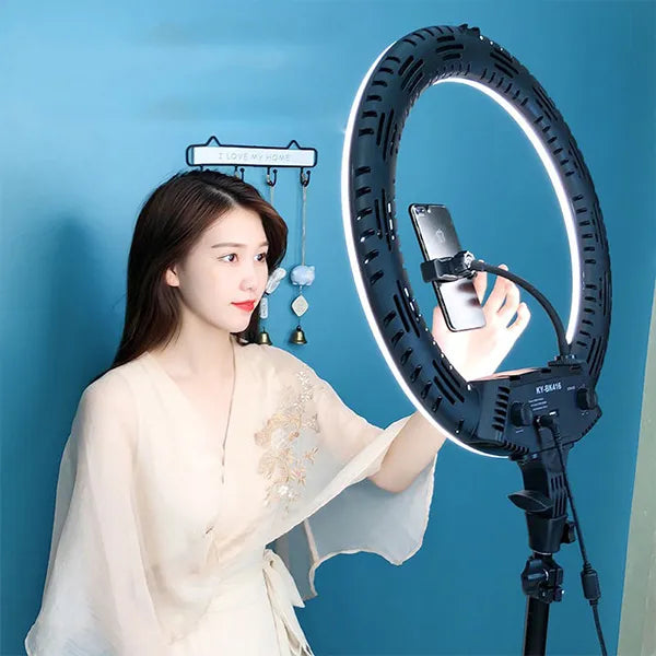 Plokama R56 Pro 22-Inch RGB Ring Light — Professional Soft LED Photography