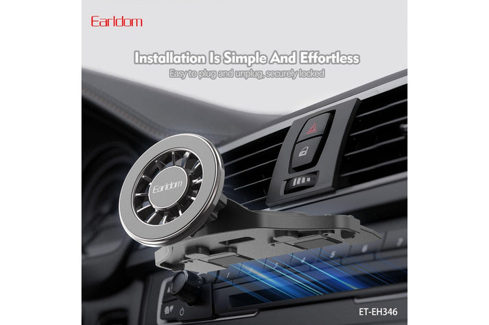 Magnetic Car Phone Holder for iPhone and Android - Strong Magnet Mount
