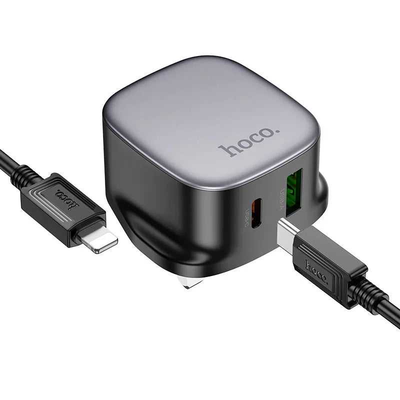 CS32B Rich PD20W QC3.0 Wall Charger with UK Cable Set