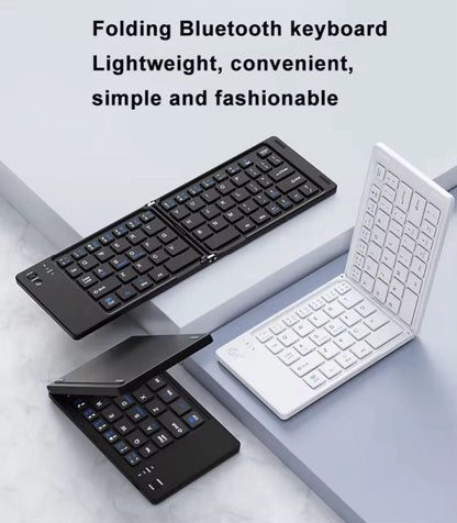 B031 Foldable Bluetooth Keyboard with arabic
