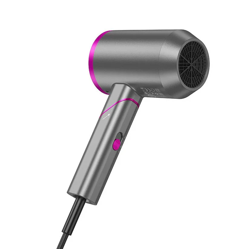 HOCO HP13 PLUS Foldable Hair Dryer – Hot & Cold Air with Compact Travel Design - Saif Al Najmi Kw