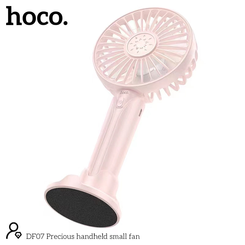 HOCO DF07 Mini Handheld Fan 1200 mAh Battery with Phone Holder