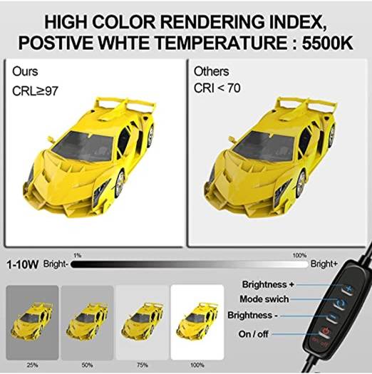 PULUZ 30cm Ring Light Photo Studio Box – PU5030B