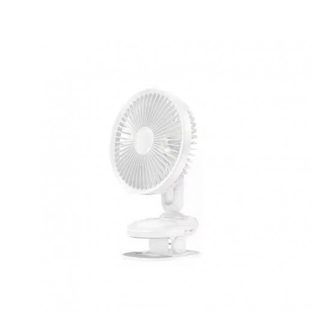 Hoco DF02 Moving Head Desktop Fan with Night Light Rechargeable-4000mah