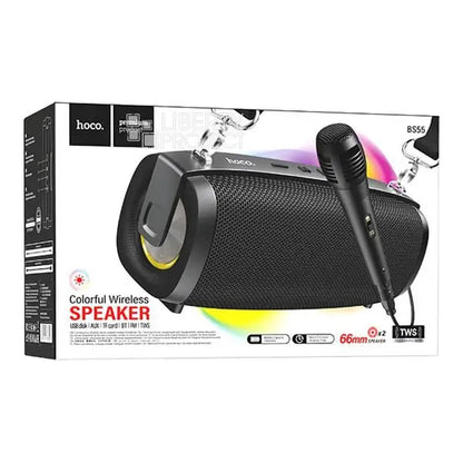 Hoco BS55 Gallant outdoor BT speaker with wired mic