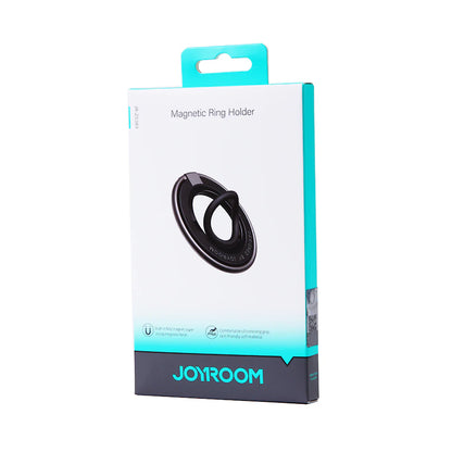 Joyroom JR-ZS383 Magnetic Phone Ring Holder – 360° Stand, Black