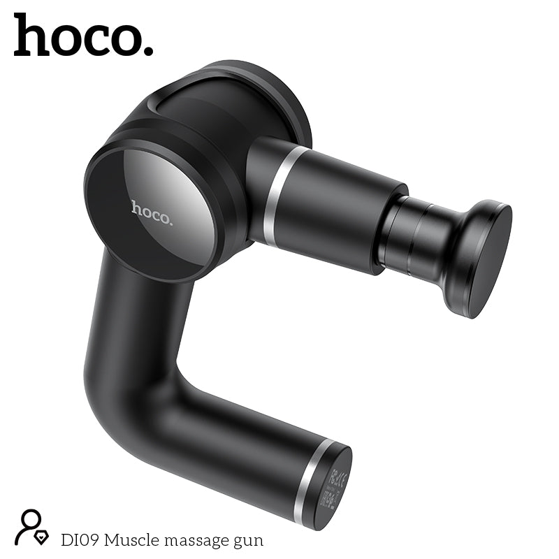 HOCO DI09 Fascia Gun Muscle Massager Black Color - hocotech