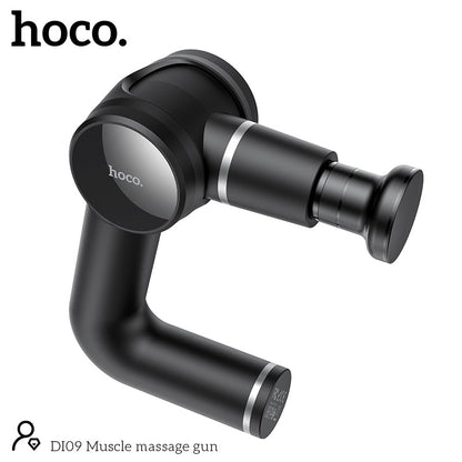 HOCO DI09 Fascia Gun Muscle Massager Black Color - hocotech