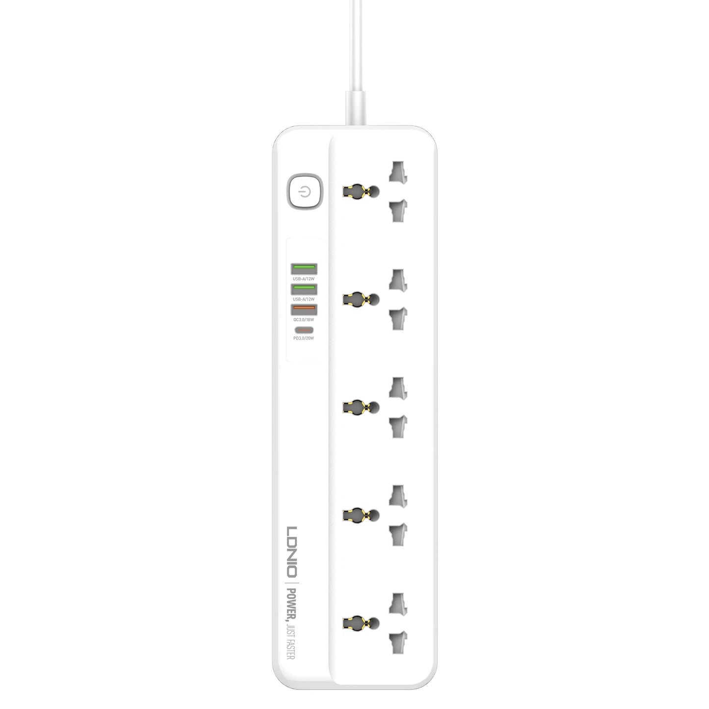 LDNIO SC5415 Universal Power Socket UK & EU Plug