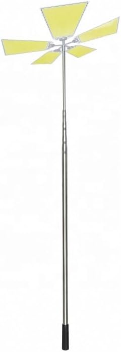 360° Dual LED Floodlight Fishing & Camping Kit with Telescopic Pole + Remote Control