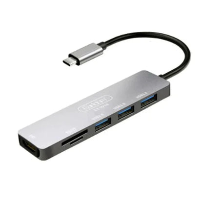 Earldom® W18 USB-C Multi-Function Adapter 6 IN 1 - Saif Al Najmi Kw
