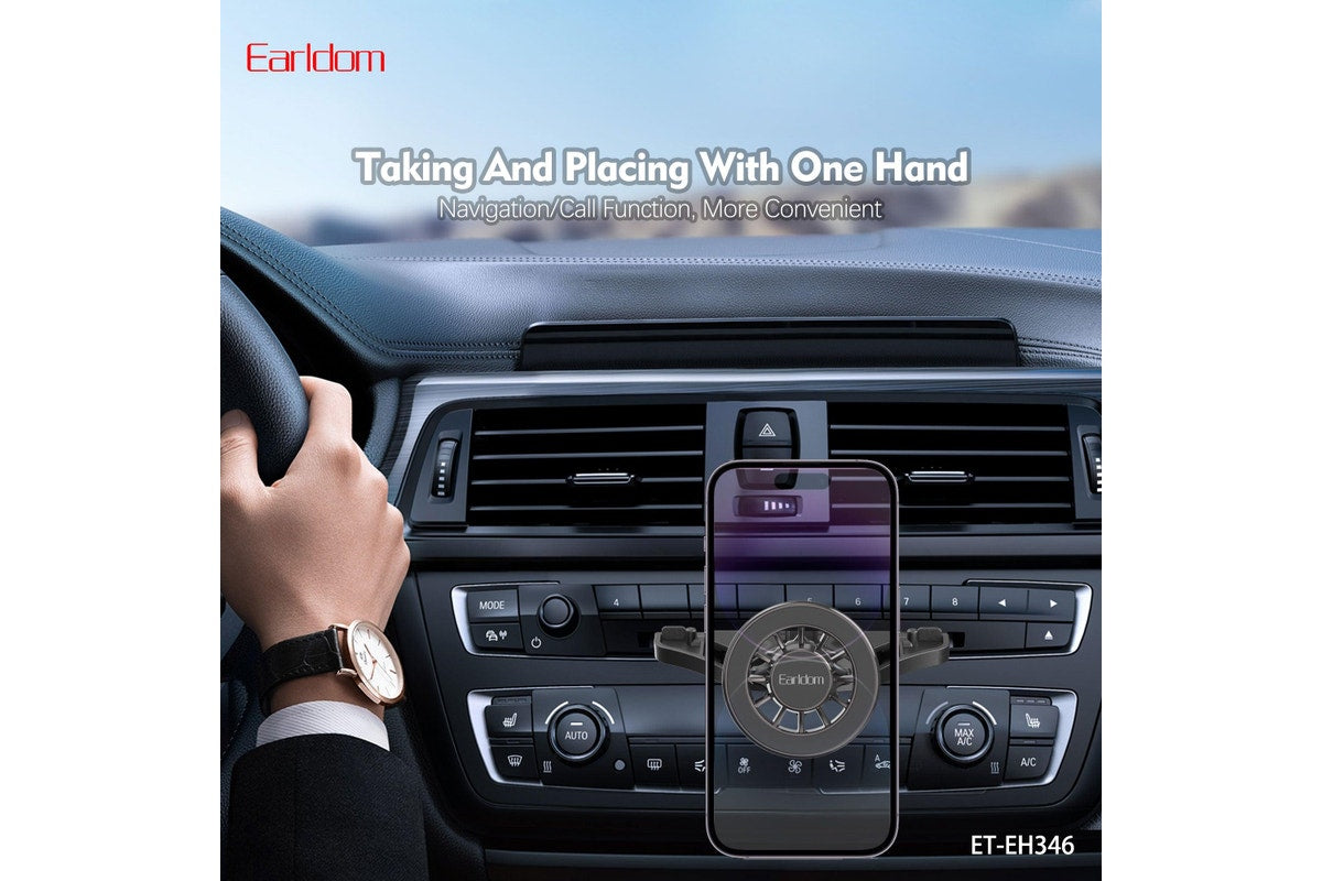 Magnetic Car Phone Holder for iPhone and Android - Strong Magnet Mount