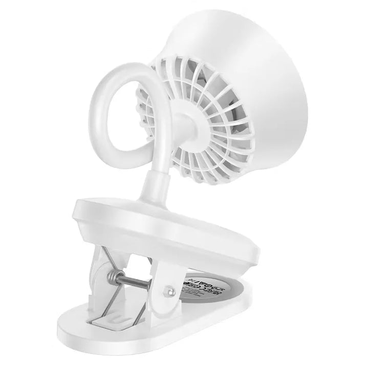 Portable Fan HX610 Clip-On with LED Lamp