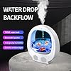 Multi-Function Y11 Anti-Gravity Humidifier - Water Drop Humidifier, Bluetooth Speaker, Night Light & Fish Tank - Saif Al Najmi Kw