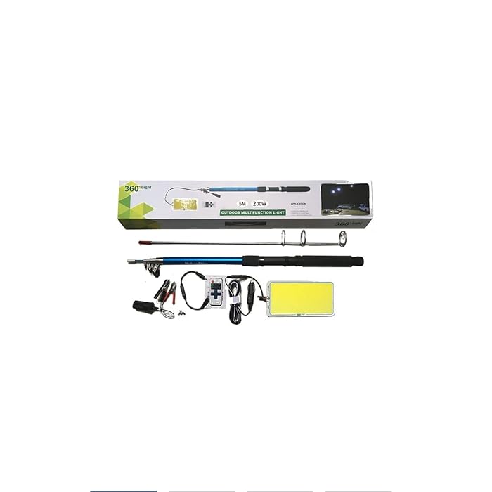 CONPEX Outdoor Multifunction COB Led Light with Remote Control 200W Portable - Saif Al Najmi Kw