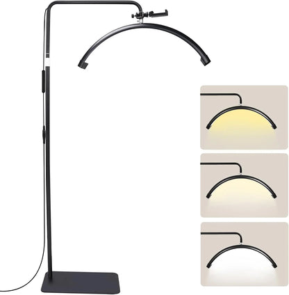 Vertical LED Moon Light HD-M6X – Dimmable, 360° Rotatable, Height Adjustable