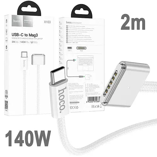 Hoco X103 Type-c To Mag3 Magnetic Charging Cable For Laptop 2meter