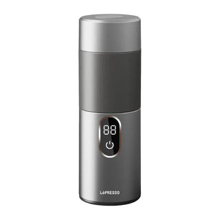 LePresso MokaRise Electric Moka Maker 150ml Silver