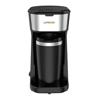 LePresso Coffee Maker with Travelling Mug 450W – Black