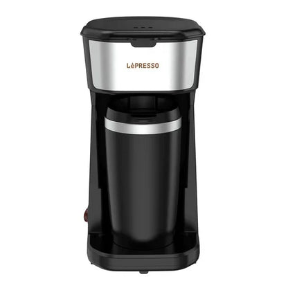 LePresso Coffee Maker with Travelling Mug 450W – Black