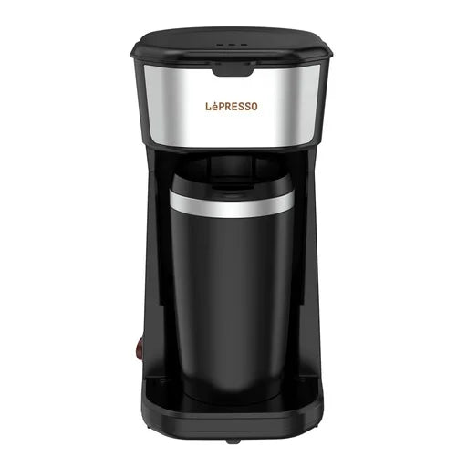 LePresso Coffee Maker with Travelling Mug 450W – Black