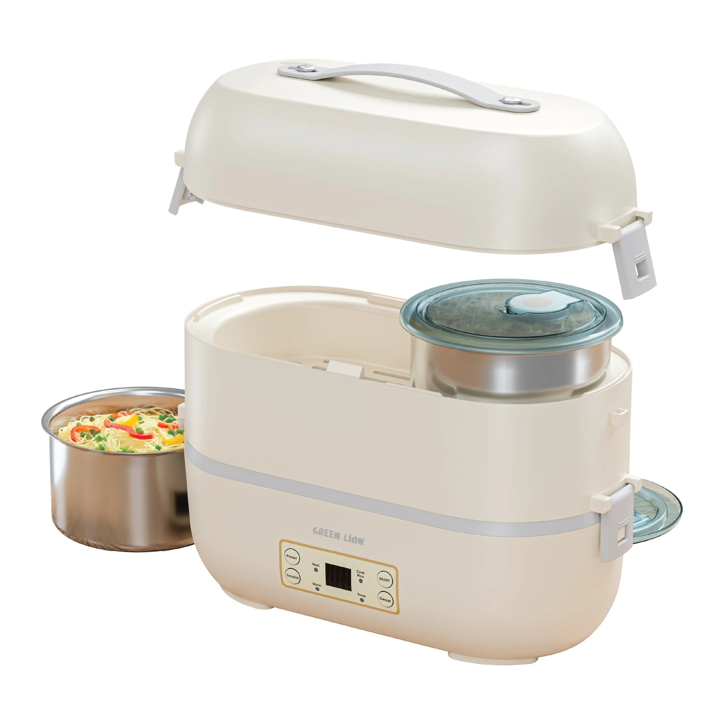 Green Lion GLB-25 Lunch Box Cream - Kuwait