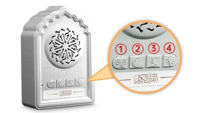Equantu QB812 Quran Speaker – Wireless Bluetooth with Night Light