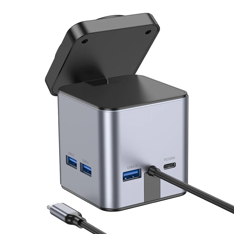 Hoco Hb49 9 In 1 Wireless Docking Station