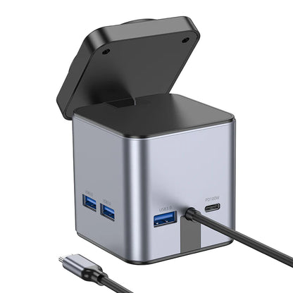 Hoco Hb49 9 In 1 Wireless Docking Station