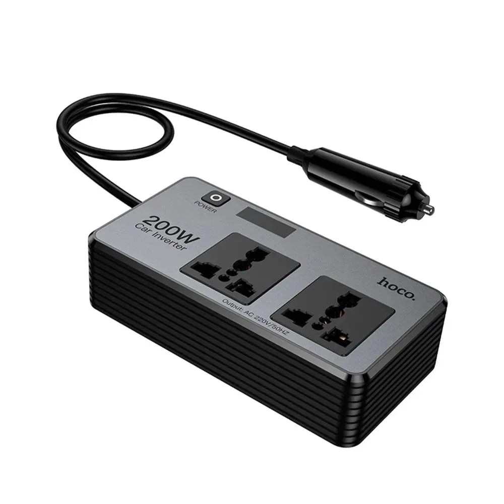 Hoco Z66 Car Voltage Converter — PD66W 1C2A Fast Charging
