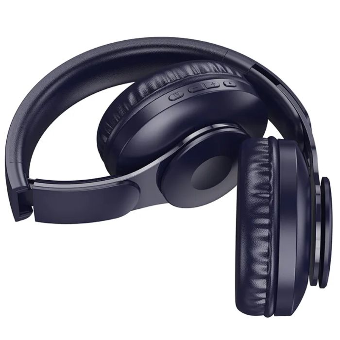 Hoco W45 Enjoy BT headset - blue - Saif Al Najmi Kw