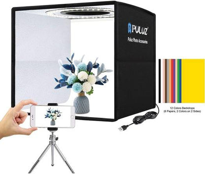 PULUZ 30cm Ring Light Photo Studio Box – PU5030B