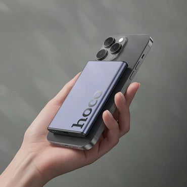 Hoco PD20W Wireless Magnetic 5000mAh Power Bank Q32 - Fast Wireless Charging - Saif Al Najmi Kw