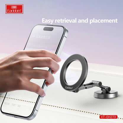Earldom ET-EH273 Magnetic Folding Phone Stand – 360° Adjustable Desk Mount
