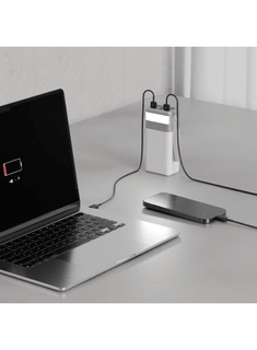 60,000mAh Power Bank Green Lion Voyager 60 PD 20W - White - Saif Al Najmi KwPOWER STATIONGreen LionSaif Al Najmi Kw60,000mAh Power Bank Green Lion Voyager 60 PD 20W - White