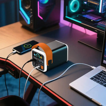 60,000mAh Power Bank Porodo Cappadoc Multi - Port TFT Display - Black - Saif Al Najmi KwPOWER STATIONPorodoSaif Al Najmi Kw60,000mAh Power Bank Porodo Cappadoc Multi - Port TFT Display - Black