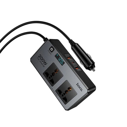 Hoco Z66 Car Voltage Converter — PD66W 1C2A Fast Charging