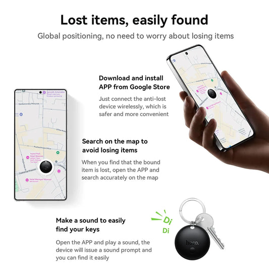 HOCO E93A Smart Tracker for Android — Google Find My Device