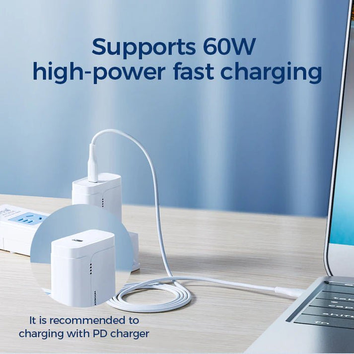 60W Type - c To Type - c cable S - 1230M3 - White - Saif Al Najmi KwData CablesJOYROOMSaif Al Najmi KwS-1230M3 - White13082160W Type - c To Type - c cable S - 1230M3 - White - Saif Al Najmi Kw