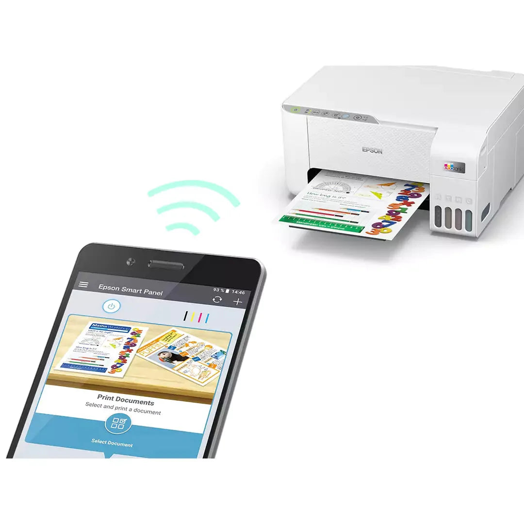 Epson EcoTank L3256 A4 Printer – 10ppm 5760dpi USB Wi-Fi
