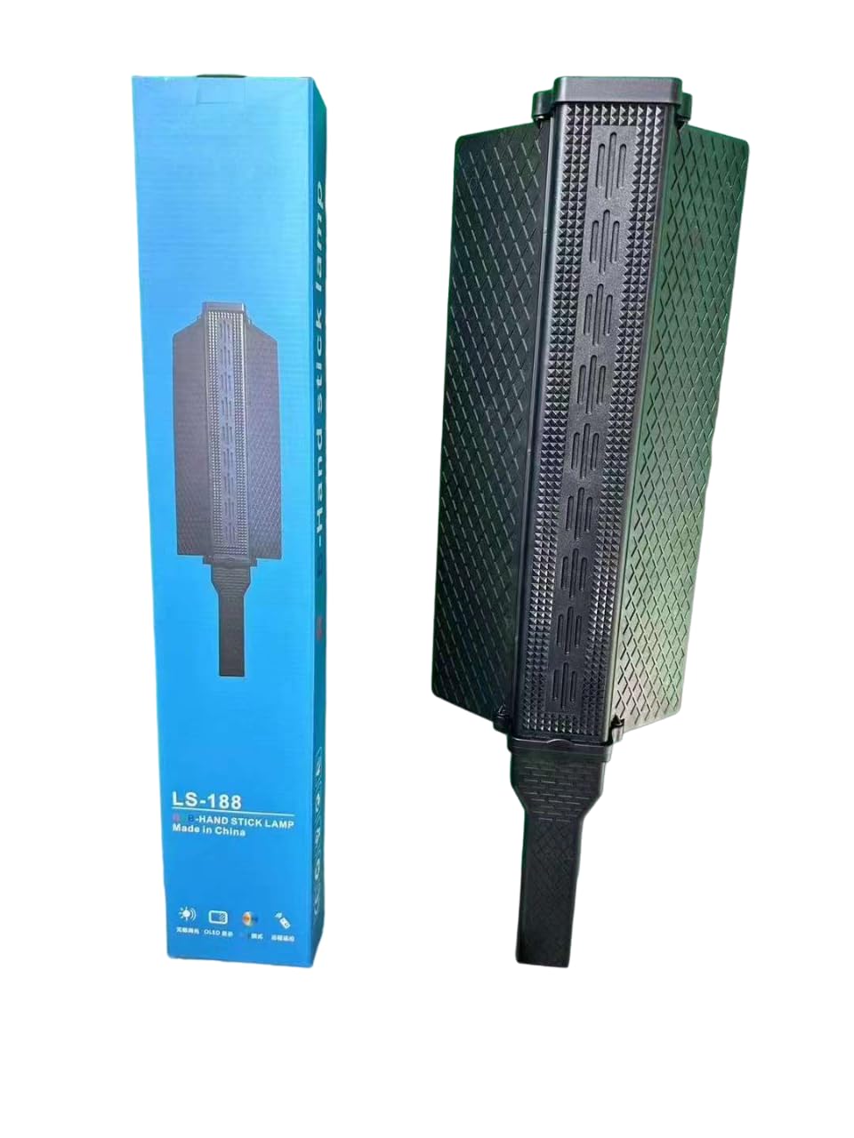 IAS LS-188 25W RGB LED Handheld Light Stick - High Power LED Light with Battery & Remote - Saif Al Najmi Kw