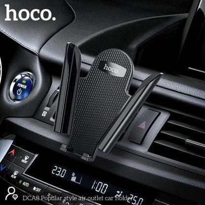 Hoco DCA8 Popular Style Air Outlet Phone Holder - Saif Al Najmi Kw