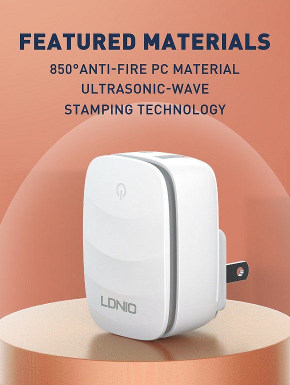 LDNIO 20W LED Lamp Fast Charger A2425C - Saif Al Najmi Kw