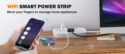 LDNIO SCW3451 Wi-Fi Smart Universal Power Strip - Saif Al Najmi Kw