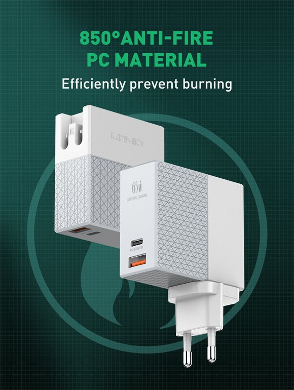 65W Super Fast Wall Charger A2620C - Saif Al Najmi Kw