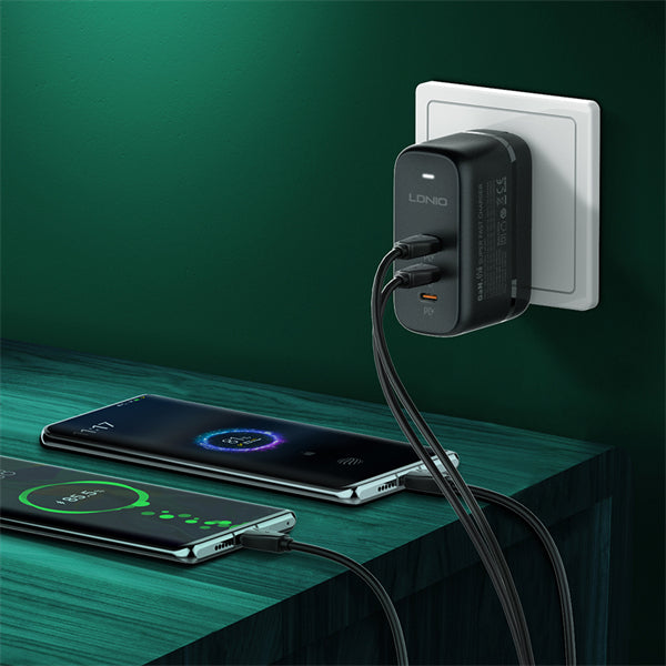 65W GaN Supper Fast Charger Q367 - Saif Al Najmi Kw