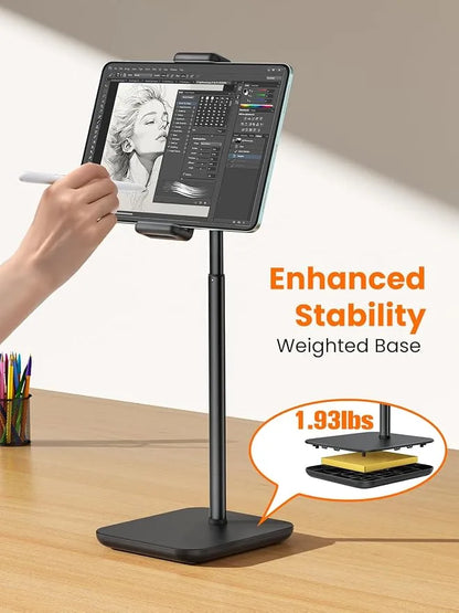 Tounee Tablet Holder Stand – Portable Monitor Stand Height Adjustable 18.11"
